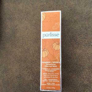 Brand new sealed PURLISSE pumpkin and ginger detoxing charcoal mask